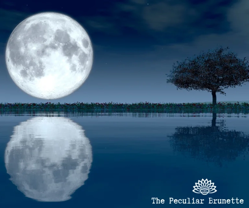 Is a Blue Moon really Blue?