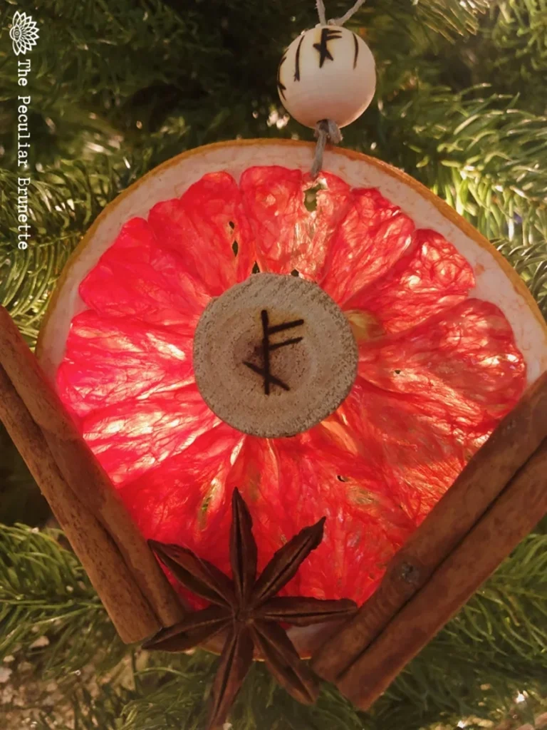 Yule Sigil Charms with Bind Runes