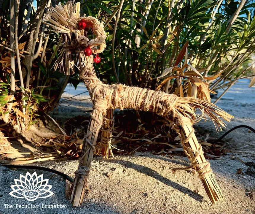 Yule Goat DIY Finished Piece