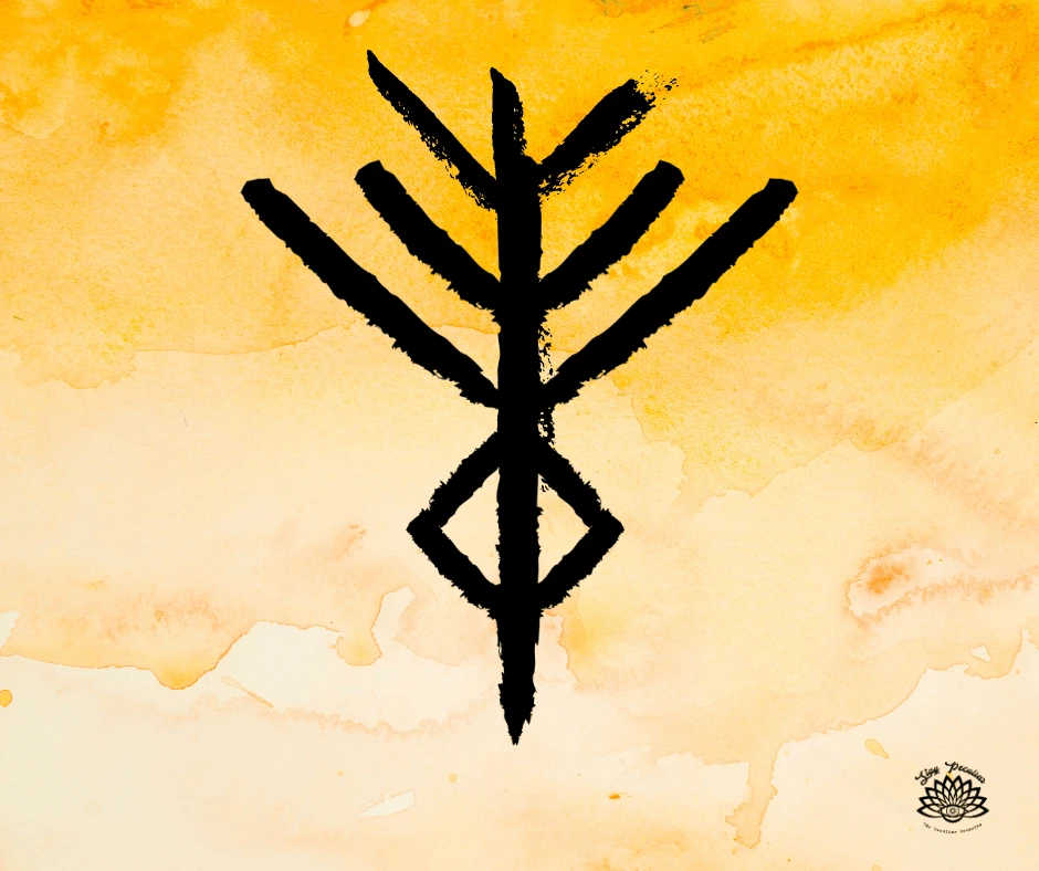 Image of a Protection Sigil made from Bind Runes. How to Harness their Magic in Witchcraft